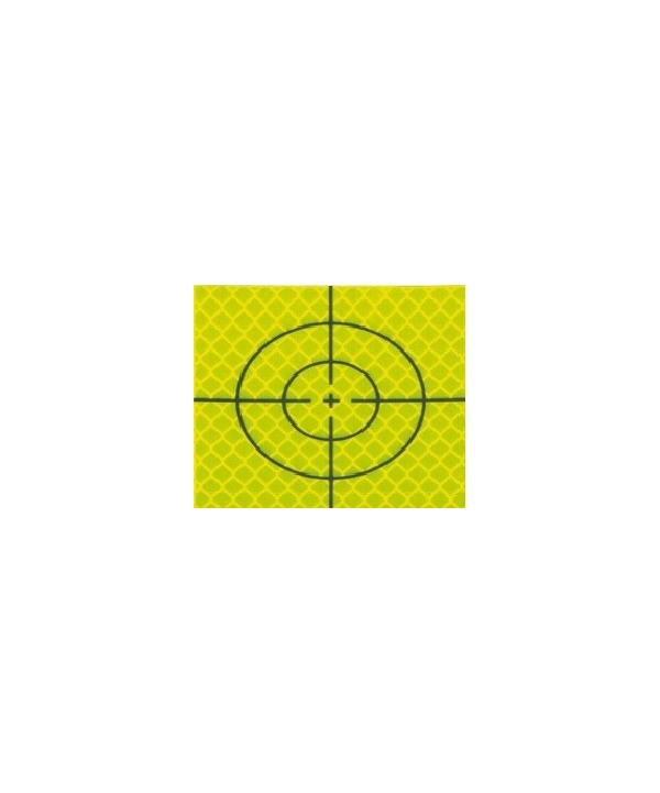 Diana de topografía (20x20 mm) de color amarillo