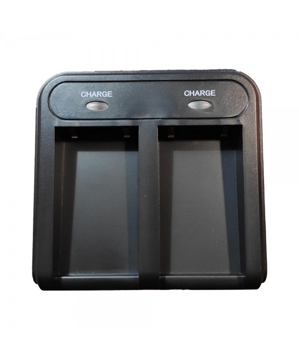 Cargador doble para baterías externas