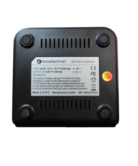 Cargador doble para baterías externas