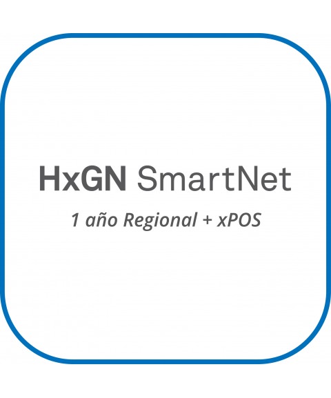 HxGN SmartNet - Correcciones NRTK 1 año Regional + xPOS