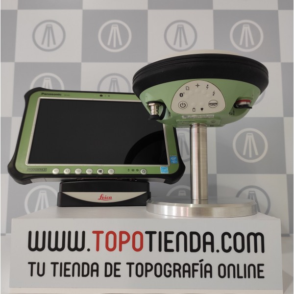 GPS Topográfico segunda mano Leica GS14 con Leica CS35