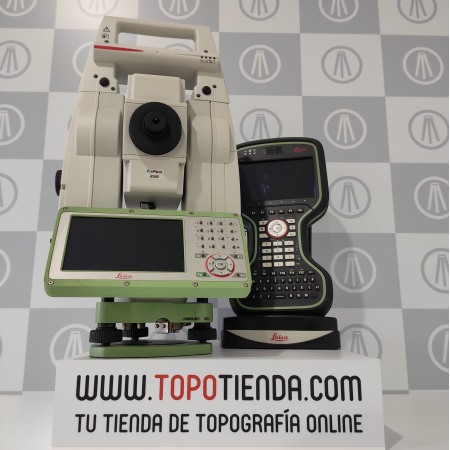Estación total robótica Leica TS13 & CS20 segunda mano