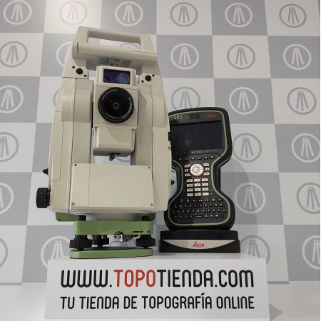 Estación total robótica Leica TS13 & CS20 segunda mano