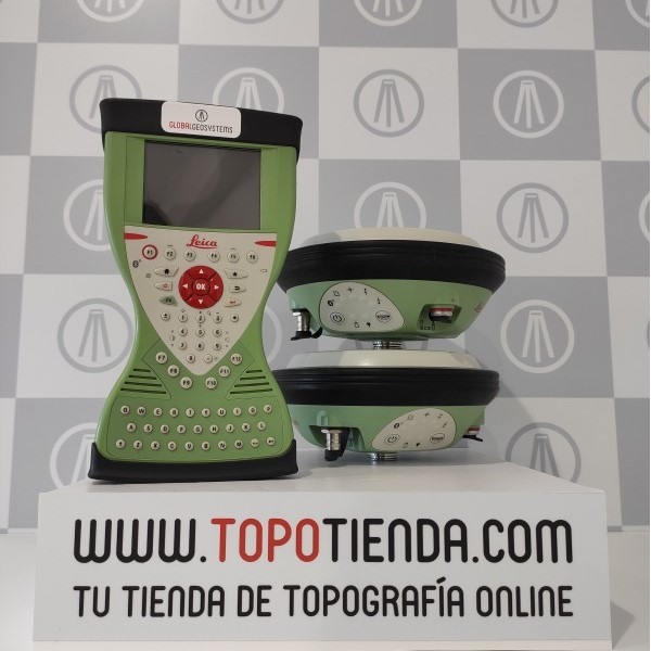 Antena Leica GS14 base y movil de segunda mano