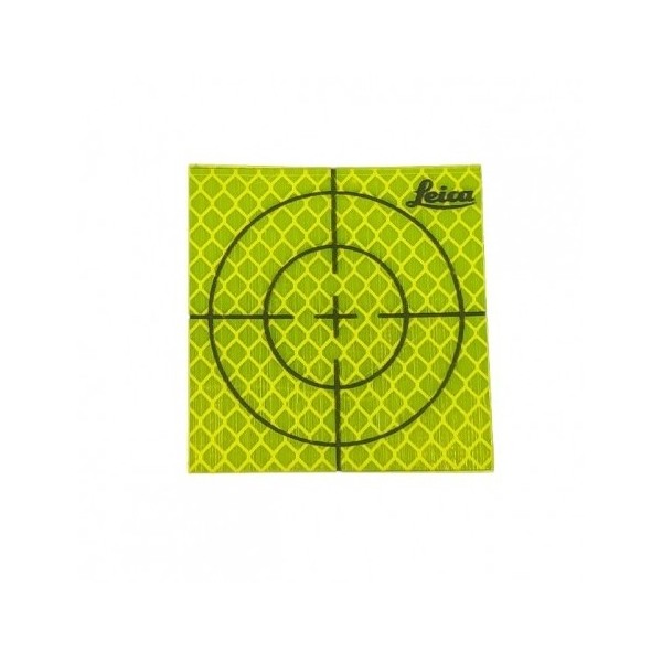 Diana de topografía (60x60 mm) de color amarillo