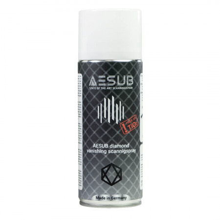 AESUB Diamond - Spray antirreflejos para escaneado láser 3D