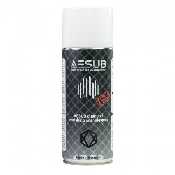AESUB Diamond - Anti-reflective spray for 3D laser scanning