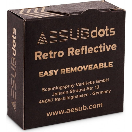 AESUBdots Retro Easy - Adhesive reference points 3MM