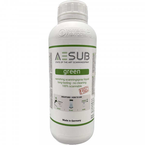 AESUB Green - Spray de escaneo 1 L