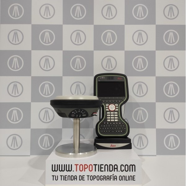 Antena GNSS Leica GS16 + Leica CS20