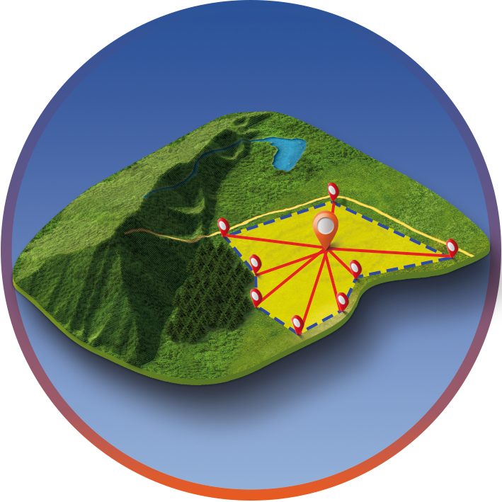 3D Area map - vertex laser geo haglof