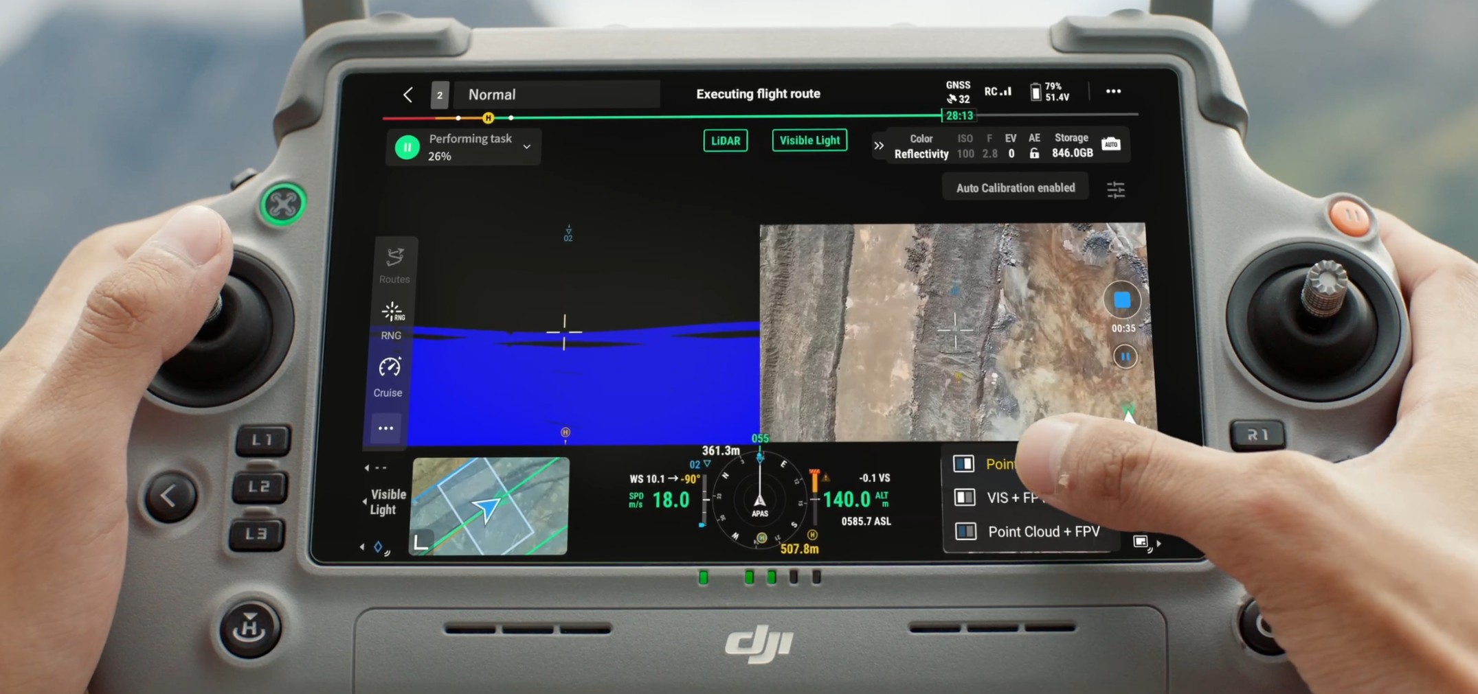 Sensor LiDAR DJI Zenmuse L3